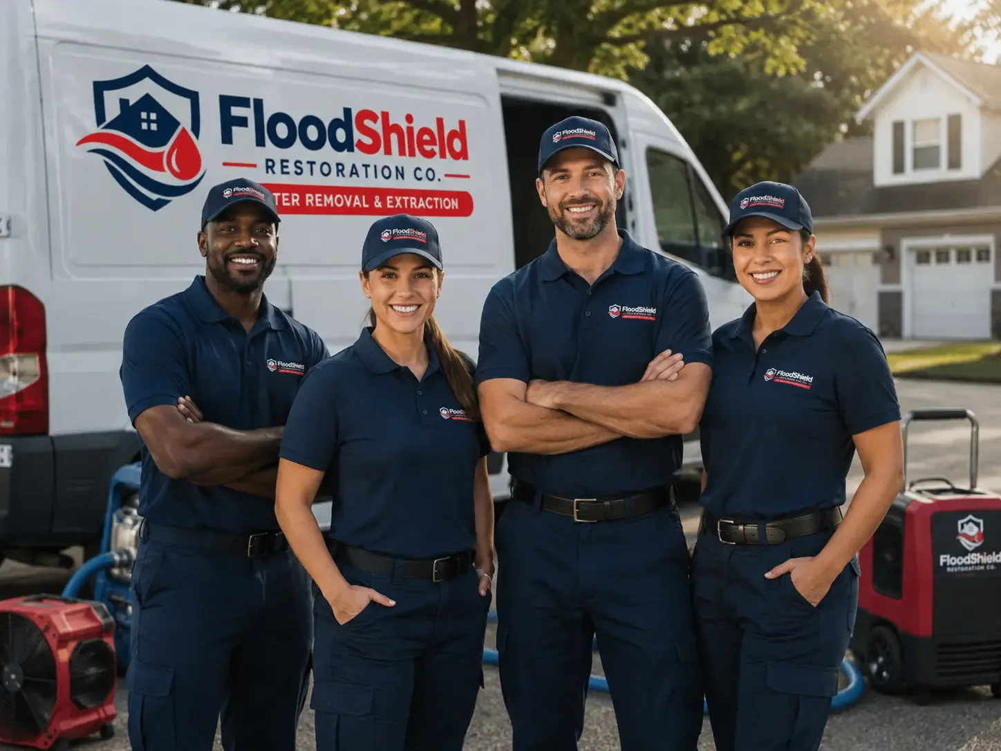 Flood Damage Restoration company in Rosharon, TX