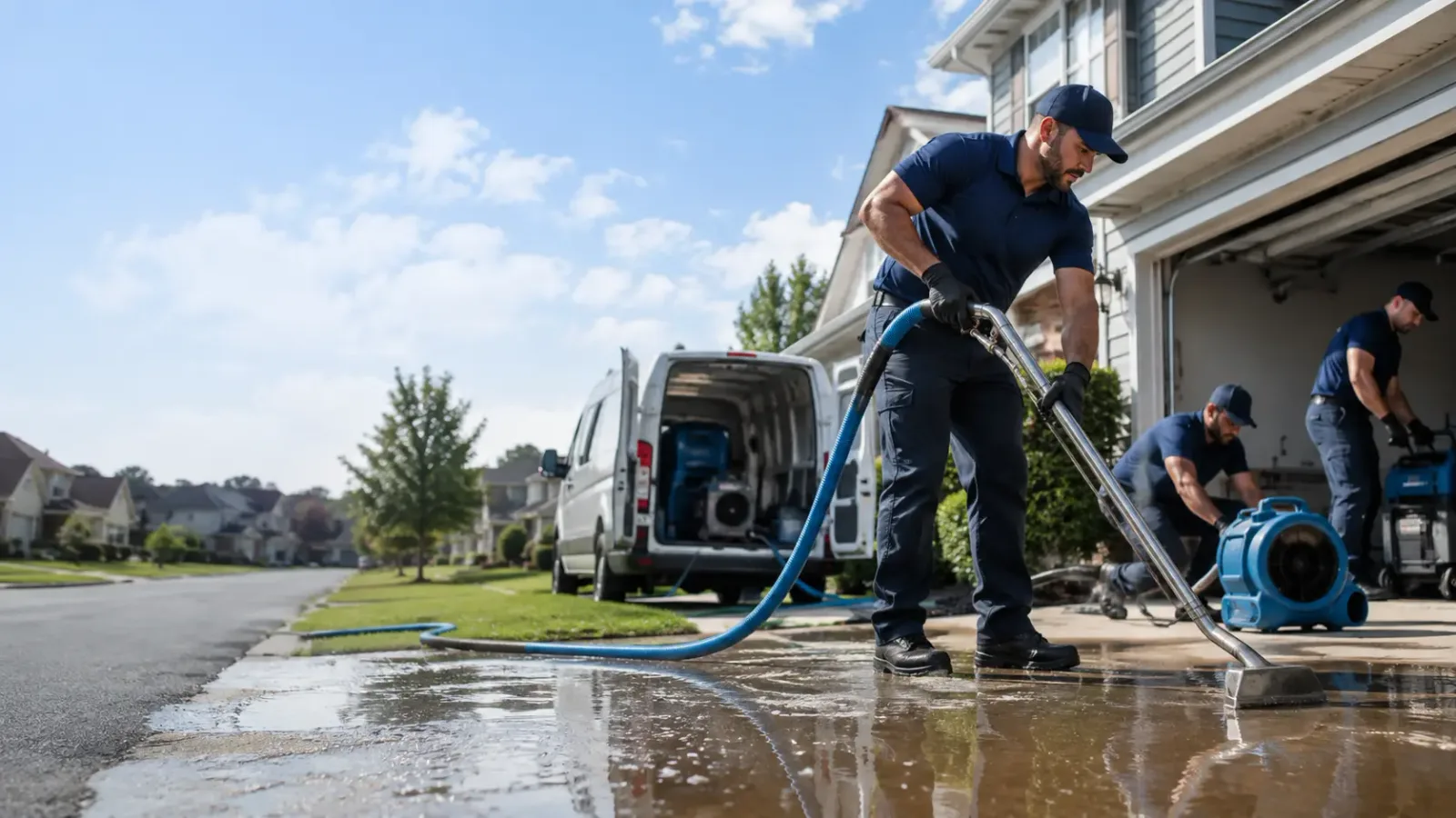 Flood Damage Restoration in Rosharon, TX